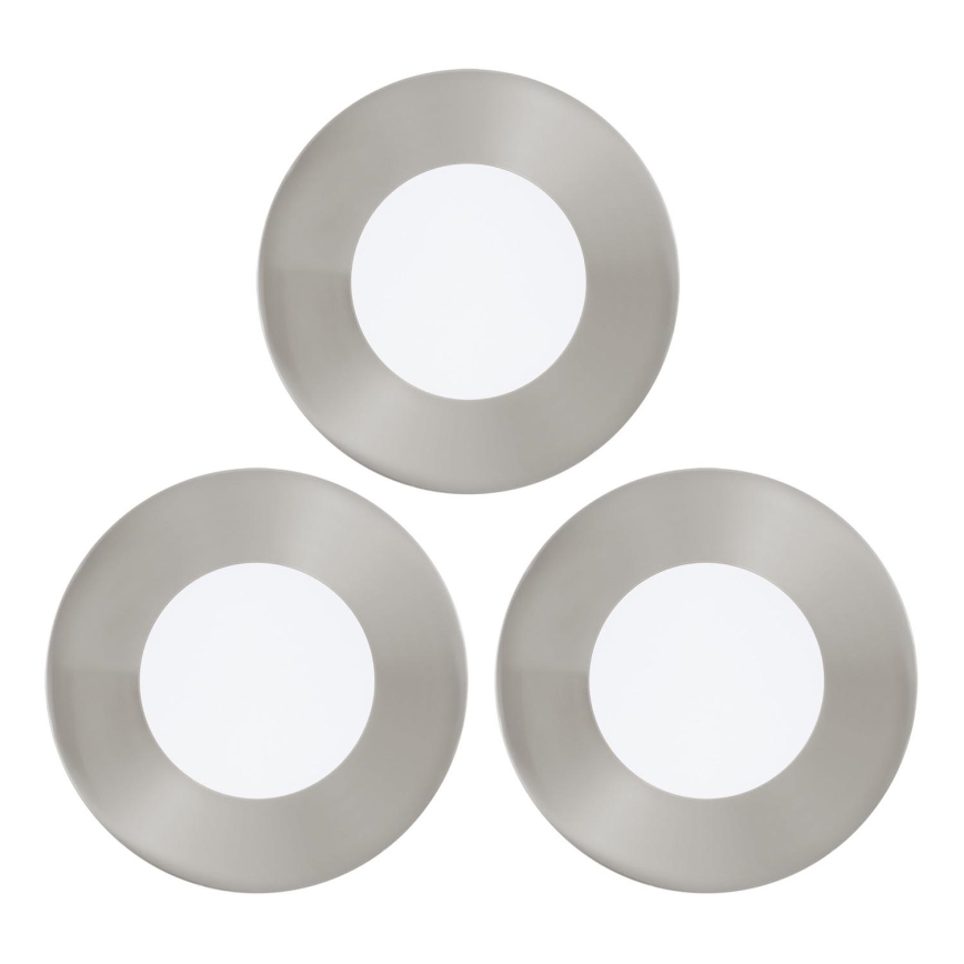 Eglo - Set 3x LED Ugradbena lampa FUEVA 1xLED/2,7W/230V