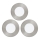 Eglo - Set 3x LED Ugradbena lampa FUEVA 1xLED/2,7W/230V