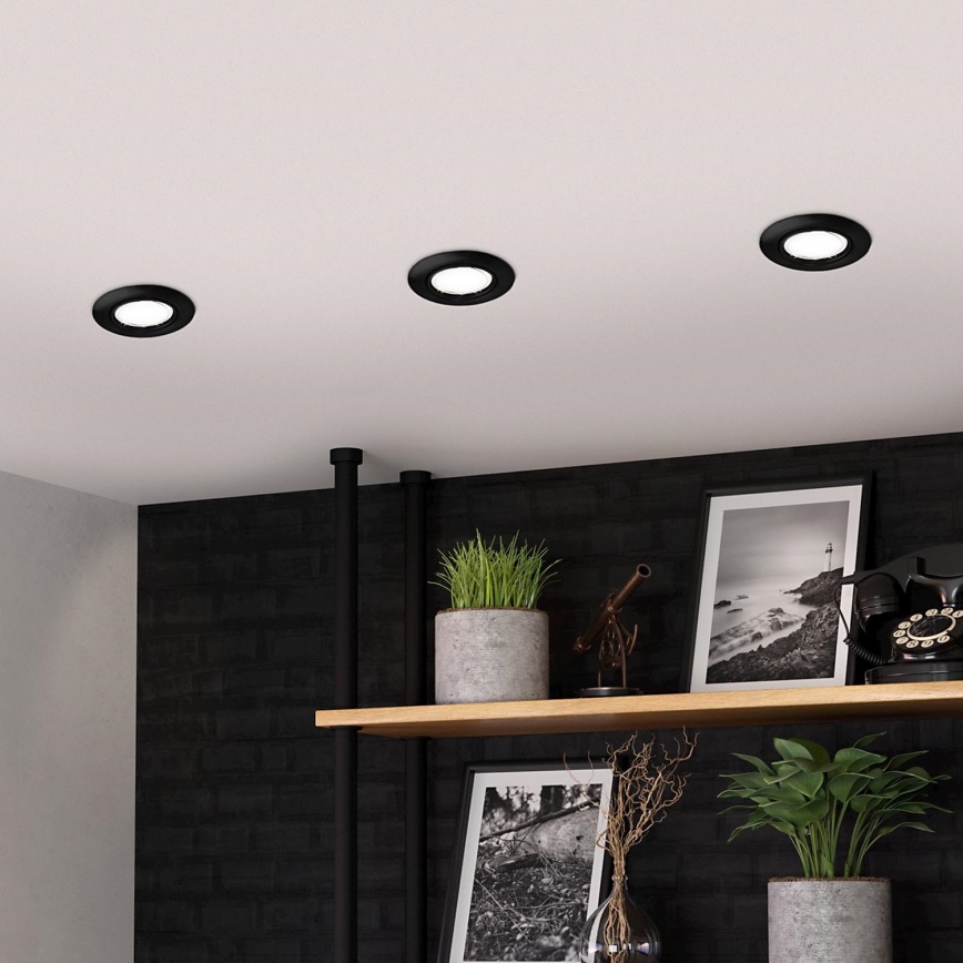Eglo - Set 3x LED Ugradbena lampa PENETO 1xGU10/4,6W/230V