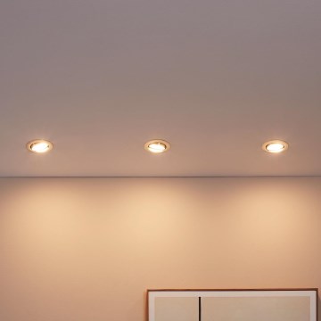 Eglo - Set 3x LED Ugradbena lampa PENETO 3xGU10-LED/5W/230V