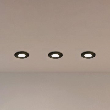 Eglo - Set 3x LED Ugradbena lampa za kupatilo PINEDA LED/4,9W/230V IP44