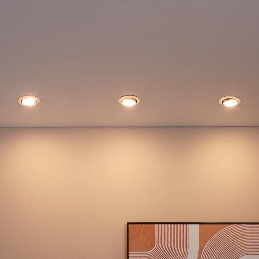 Eglo - Set 3x LED Ugradna lampa PENETO 3xGU10-LED/5W/230V