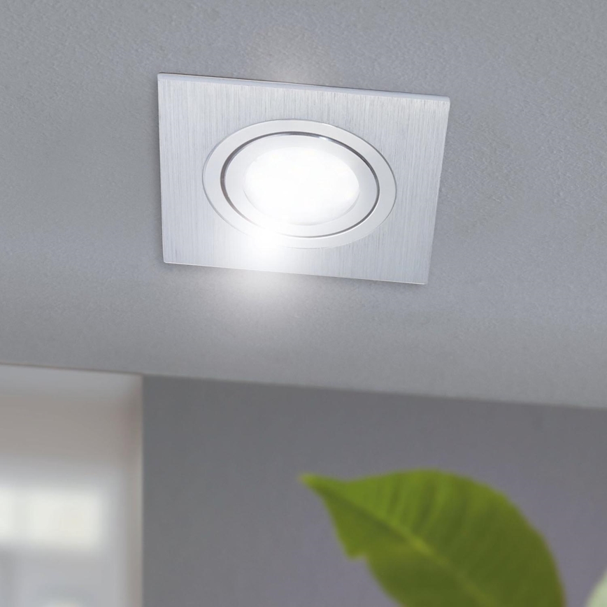Eglo - Set 3xLED Ugradbena lampa AREITIO 3xGU10/5W/230V