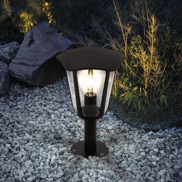 Eglo - Spoljašnja lampa 1xE27/60W/230V IP4visina 335 crno