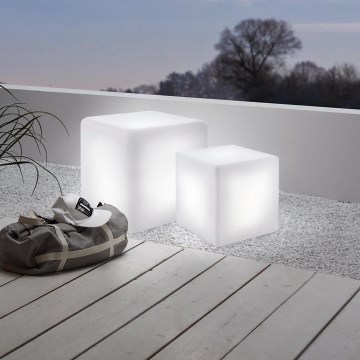 Eglo - Spoljašnja podna lampa 1xE27/15W/230V 40x40 cm IP65