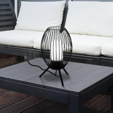 Eglo - Spoljašnja stona lampa 1xE27/28W/230V IP44
