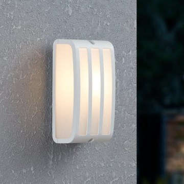 Eglo - Spoljašnja zidna lampa 1xE27/40W/230V bela IP54