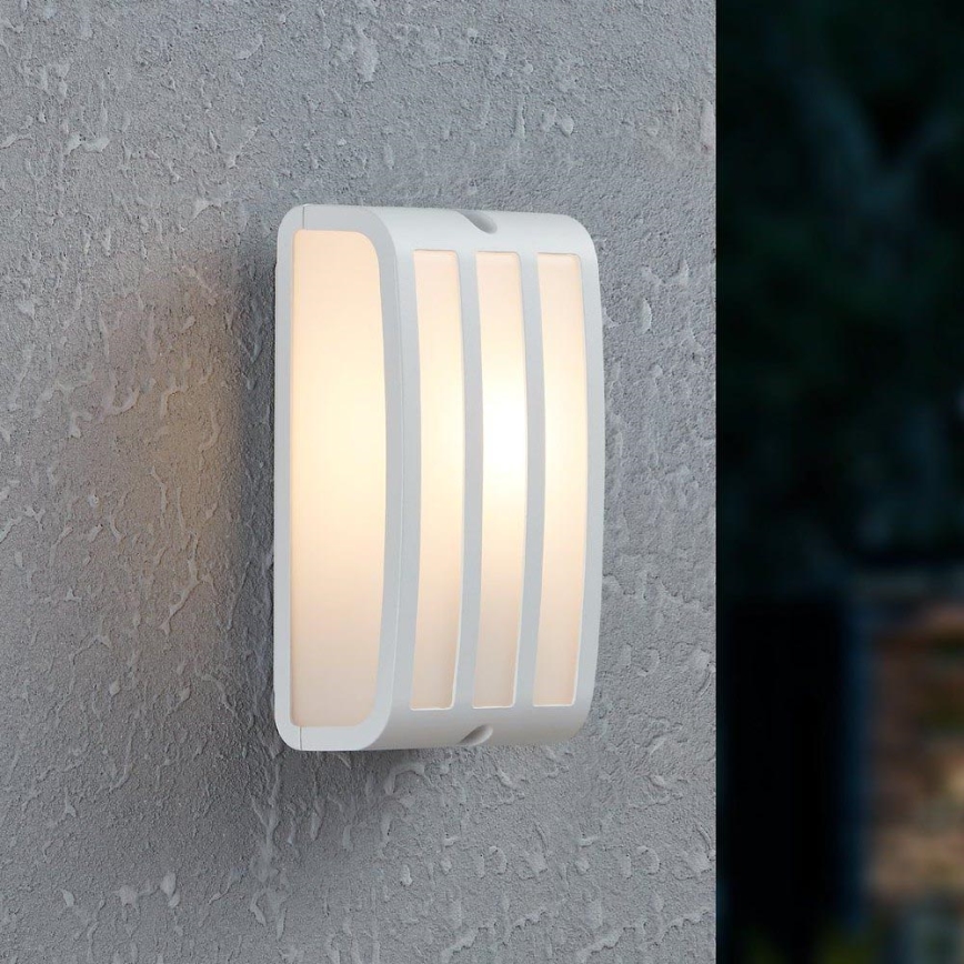 Eglo - Spoljašnja zidna lampa 1xE27/40W/230V bela IP54