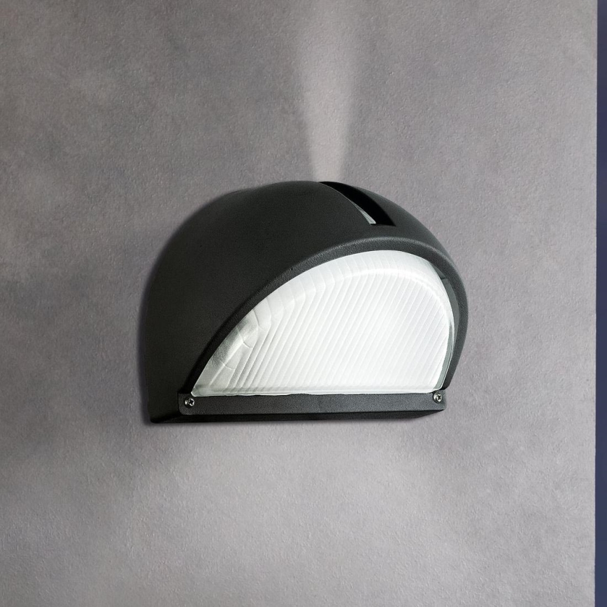 EGLO - Spoljašnja zidna lampa 1xE27/60W crno IP44