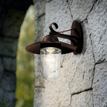 EGLO - Spoljašnja zidna lampa 1xE27/60W IP44