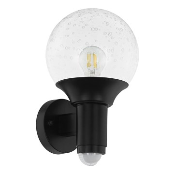 Eglo - Spoljašnja zidna lampa sa senzorom 1xE27/28W/230V IP44