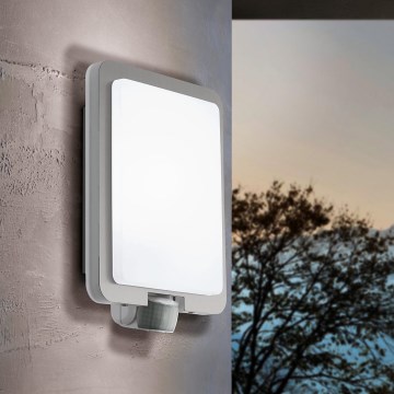 Eglo - Spoljašnja zidna lampa sa senzorom 1xE27/28W/230V IP44