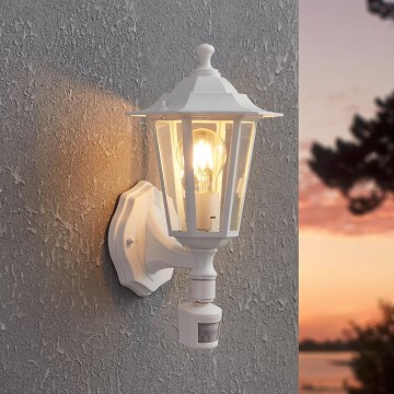 EGLO - Spoljna lampa sa senzorom 1xE27/60W/230V