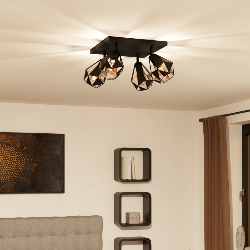 Eglo - Spot svetiljka 4xE27/40W/230V