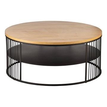 Eglo - Sto za kafu 36x80 cm braon/crno - FSC sertifikovano