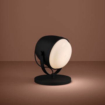 Eglo - Stona lampa 1xE27/28W/230V crno