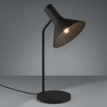 Eglo - Stona lampa 1xE27/28W/230V crno