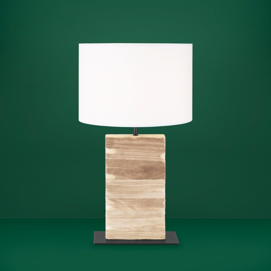 Eglo - Stona lampa 1xE27/40W/230V 62,5 cm braon