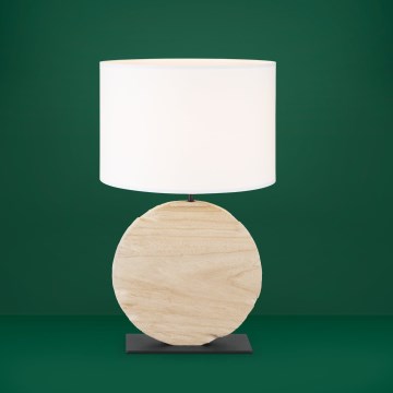 Eglo - Stona lampa 1xE27/40W/230V 63,5 cm braon