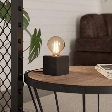 Eglo - Stona lampa 1xE27/40W/230V antracit