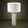 Eglo - Stona lampa 1xE27/40W/230V bela