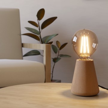 Eglo - Stona lampa 1xE27/40W/230V bež