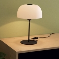 Eglo - Stona lampa 1xE27/40W/230V crno/bela