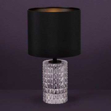 Eglo - Stona lampa 1xE27/40W/230V crno