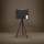 Eglo - Stona lampa 1xE27/40W/230V crno/zlatna