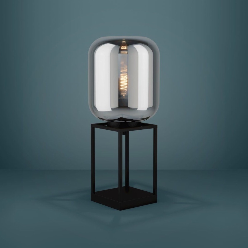 Eglo - Stona lampa 1xE27/40W/230V dimljena