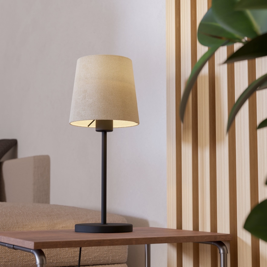 Eglo - Stona lampa 1xE27/60W/230V bela