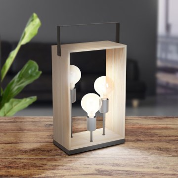 Eglo - Stona lampa 3xE27/40W/230V