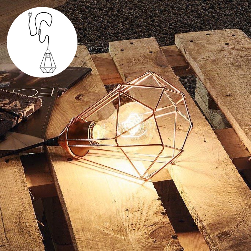 Eglo - Stona lampa za utičnicu 1xE27/60W/230V