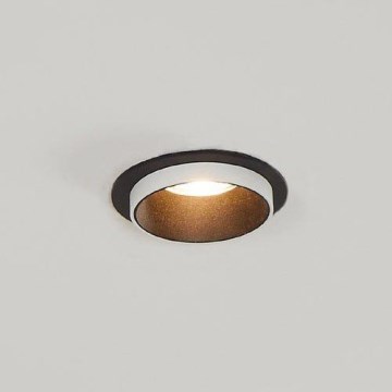 Eglo - Ugradbena lampa 1xGU10/35W/230V antracit/bela