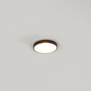 Eglo - Ugradbena lampa 1xGU10/35W/230V bela/crno