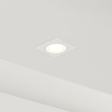 Eglo - Ugradbena lampa 1xGU10/35W/230V bela