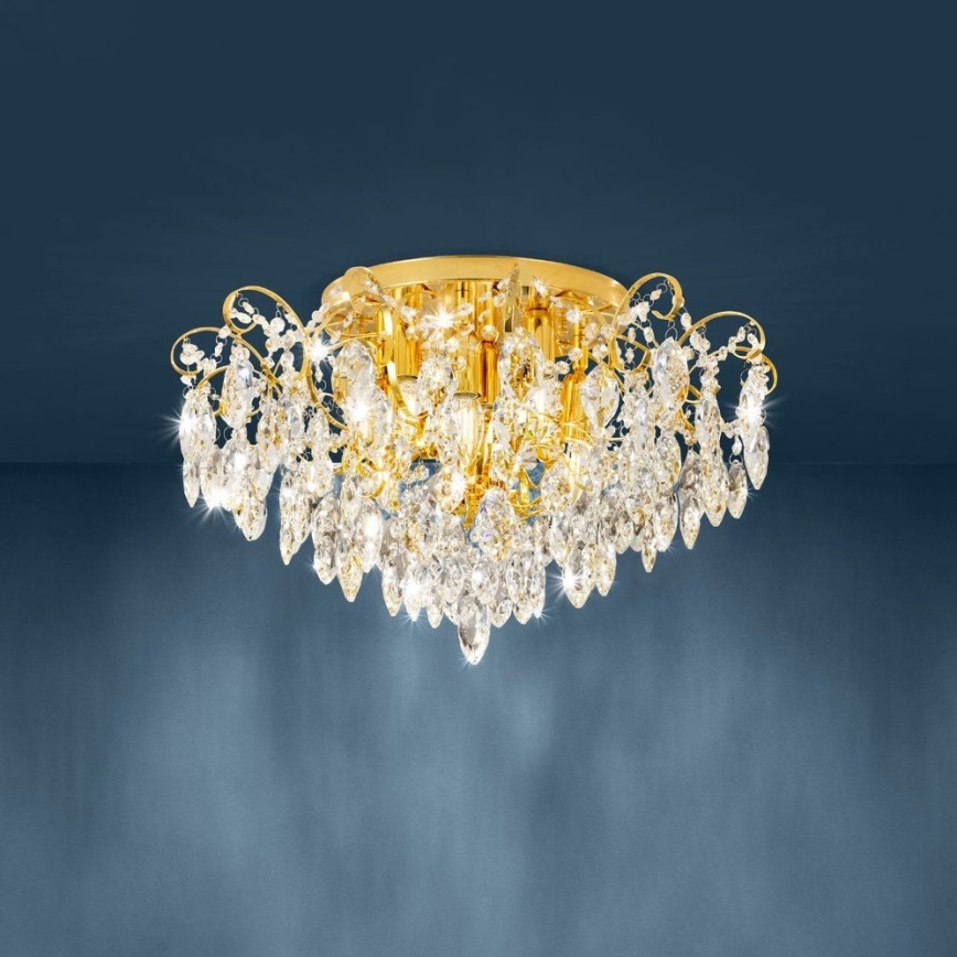 Eglo - Ugradbeni luster 6xE14/25W/230V zlatna