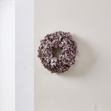 Eglo - Venac od veštačkog cveća pr. 35 cm ljubičasta