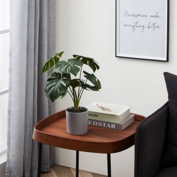 Eglo - Veštačka biljka u tegli za cveće 42x30 cm monstera