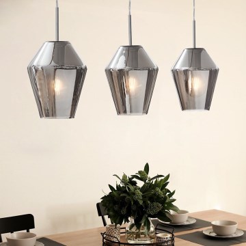 Eglo - Viseća lampa 3xE27/28W/230V