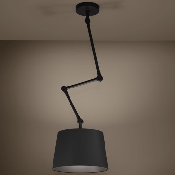 Eglo - Viseći luster 1xE27/40W/230V crno