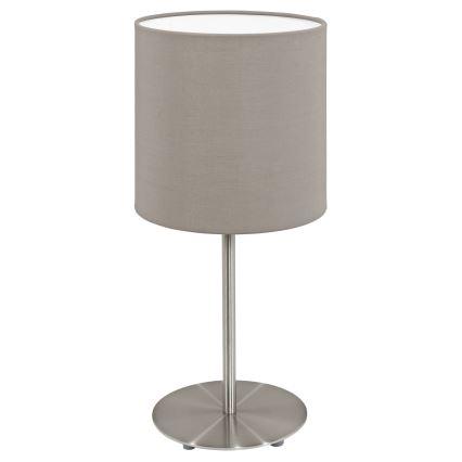 Eglo - Zamenski abažur za stonu lampu PASTERI sivo pr. 14,7 cm