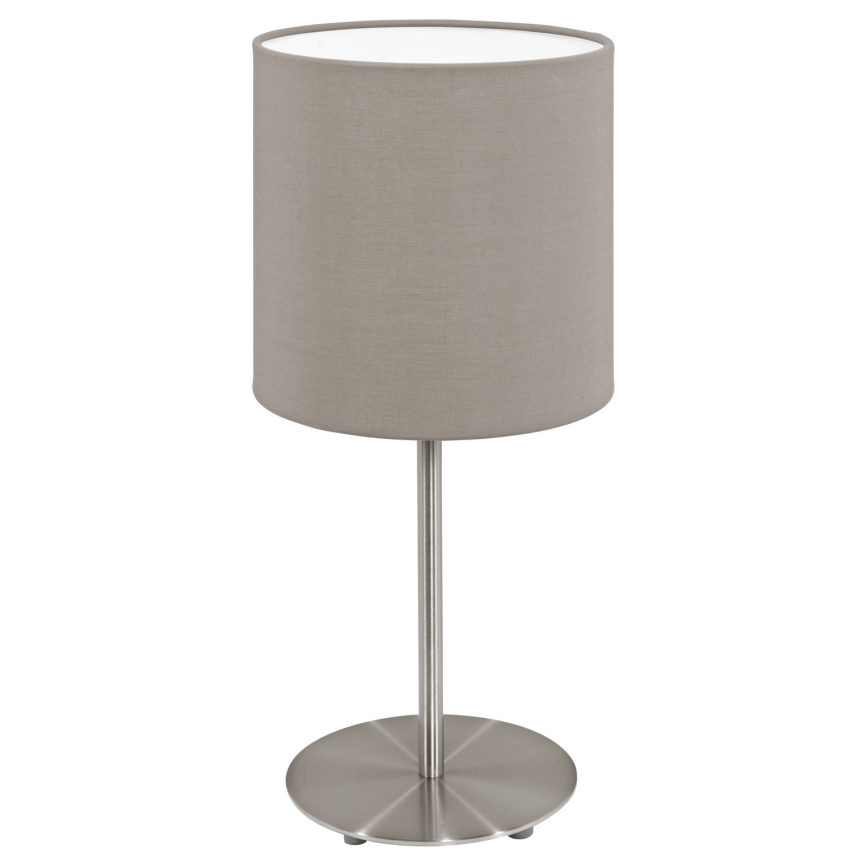 Eglo - Zamenski abažur za stonu lampu PASTERI sivo pr. 14,7 cm