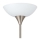 Eglo - Zamenski abažur za lampu UP 2 27,5x8 cm bela