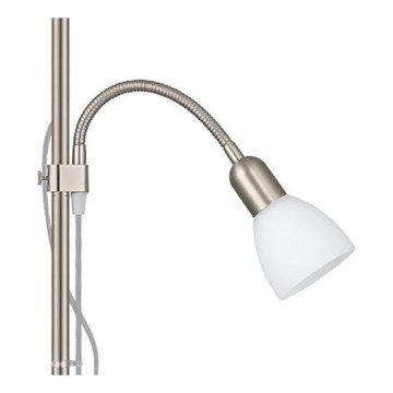 Eglo - Zamensko staklo za bočnu lampu i podne lampe UP 4 pr. 8 cm bela