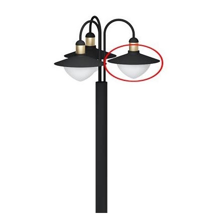 Eglo - Zamensko staklo za lampu i zidnu lampu SIRMIONE pr. 19 cm