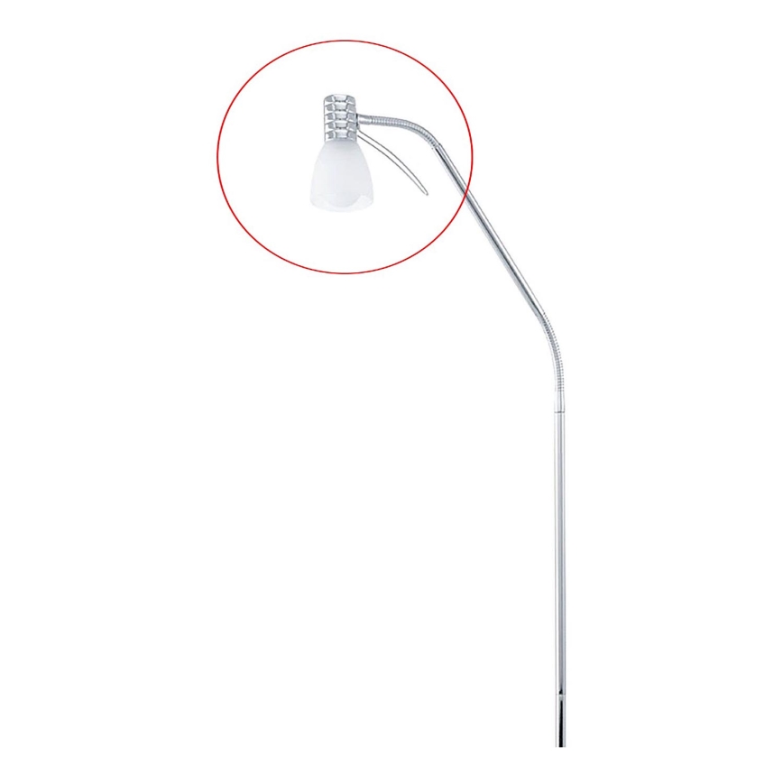 Eglo - Zamensko staklo za podnu lampu PRINCE bela