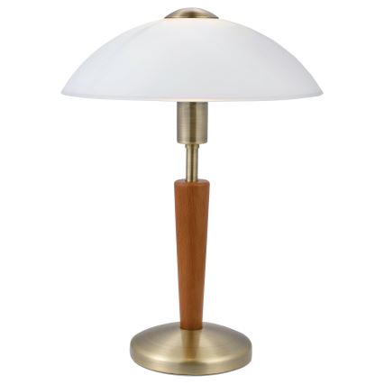 Eglo - Zamensko staklo za stonu lampu SOLO pr. 26 cm bela