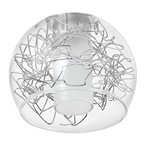 Eglo - Zamensko staklo za zidnu lampu i plafonjeru BASENTO pr. 9 cm