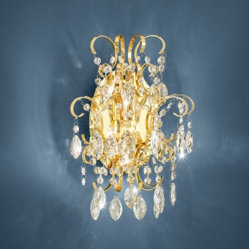 Eglo - Zidna lampa 1xE14/25W/230V zlatna